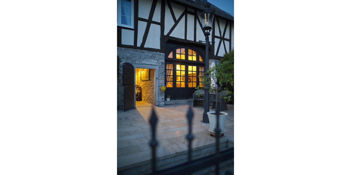 Abendstimmung im Landhaus