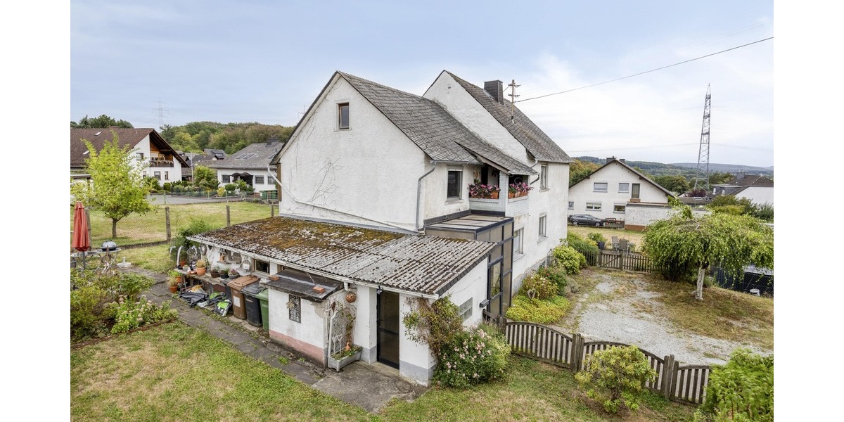 Einfamilienhaus Seitenansicht