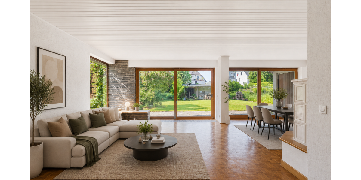 Visualisierung Wohnzimmer nach Renovierung